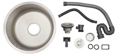 Produktbild von Küchenspüle, Einzelbecken, modernes Design, Spüle