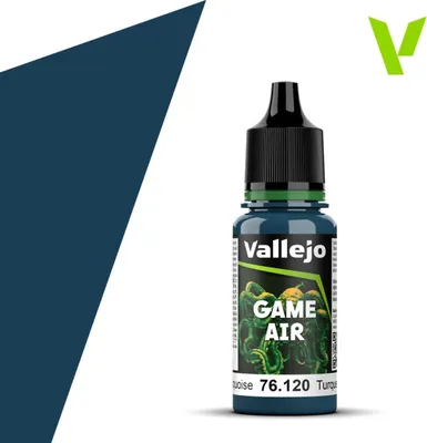 Immagine prodotto di Vallejo - Gioco d'Aria/Colore - Turchese Abissale 18 ml