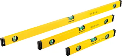 Zdjęcie produktu dla Poziomice budowlane Silverline, 3-częściowy zestaw 400, 600 i 1000 mm