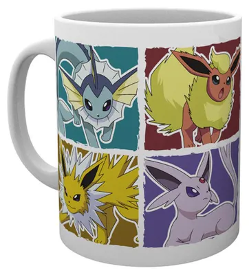 Produktbild von Pokemon - Tasse »Evoli Evolution« Kaffeetasse Teetasse Becher Evee