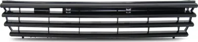 Image de Grille de calandre Sport Grille avant sans emblème Noir pour VW Polo 6N