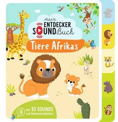 Produktbild von Mein Entdecker-Soundbuch - Tiere Afrikas