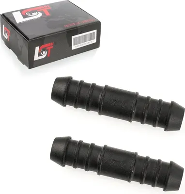 Produktbild von 2x Schlauchverbinder Polyamid PA Benzin ölbeständig 14 mm für CITROEN PEUGEOT