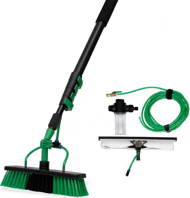 Produktbild von Hammersmith AquaClean Deluxe - 3,6m - Besen mit Wasseranschluss - Waschbürste