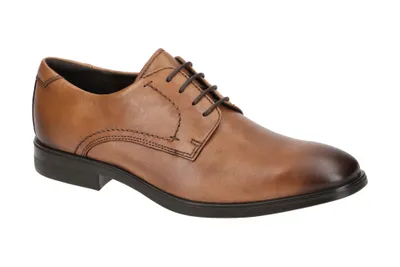 Produktbild von Ecco MELBOURNE Herrenschuhe - elegante Halbschuhe - Schnürschuhe braun NEU