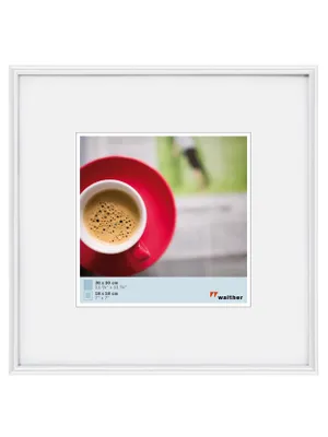 Productafbeelding van Walther, model KW550H, Galeria kunstlijst, 050x050 cm, wit