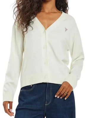 Produktbild von Guess - "Jeans" Strickjacke für Damen NA1295 (XL) (Warmes Weiß)