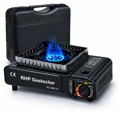 Image de RHP Réchaud à gaz Réchaud de camping pour le camping, les voyages, les vacances, la randonnée, les pique-niques Réchaud à gaz uniquement