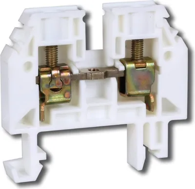 Image de Collier Solarmi en série RSA 6 A pour rail DIN, blanc