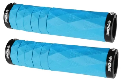 Obrázok produktu pre T-one gripy Diamond blue, 94/134 mm, 2x skrutkovací zámok