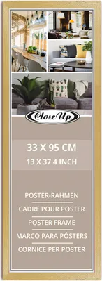 Produktbild von Posterrahmen 33 x 95 cm Buche hell