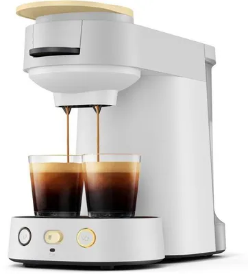 Productafbeelding van Koffiezetapparaat op pads Philips Senseo Vibe CSA225/51, compact, 0,9 liter, Crema Plus technologie, intensiteitsregelaar, wit