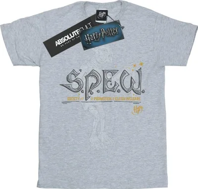 Produktbild von Harry Potter - "Elfish Welfare" T-Shirt für Herren BI29181 (XL) (Grau)