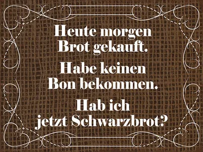 Produktbild von vianmo Holzschild 30x40 cm heute morgen Brot gekauft