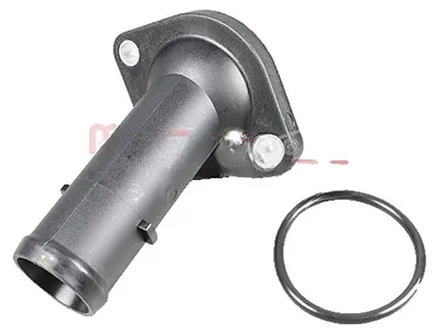 Produktbild von METZGER 4010273 Kühlmittelflansch für VW GOLF VI (5K1) Wasserflansch