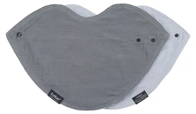 Produktbild von KipKep Kisses4You 3-in-1 Lätzchen XL – Grey