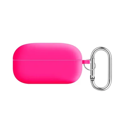 Zdjęcie produktu dla Pokrowiec ochronny do Samsung Galaxy Buds Live / Buds2 Pro, kolor: fluorescencyjny różowy