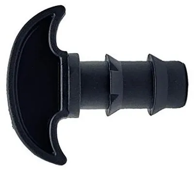 Endstop für Tropfbewässerung 16 mm, 10 Stück, schwarz