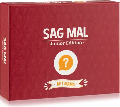 Produktbild von Sag mal... Mama - Junior Edition Kennenlernspiel 100+ Fragen Spieler: 2+ Alter: ab 8 Jahren