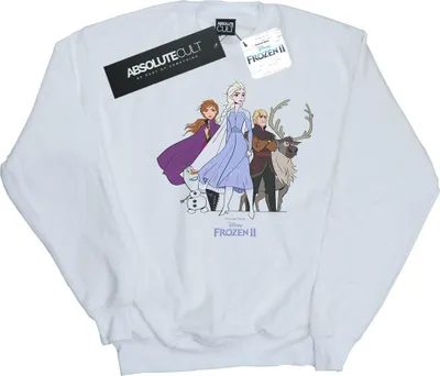 Produktbild von Disney - "Frozen 2" Sweatshirt für Herren BI25057 (4XL) (Weiß)