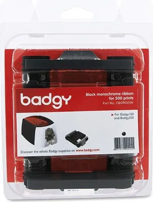 Obrázok produktu pre Páska Evolis monochromatická čierna 500 výtlačkov Badgy