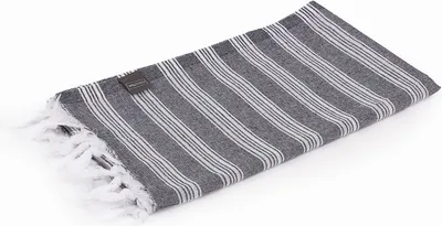 Produktbild von WellTouch Hamam Saunatuch Pestemal SARAY grau