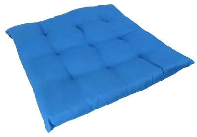 Produktbild von Stuhlauflage mit 9-Punkt-Steppung 40x40x4 cm mit Bändchenbefestigung