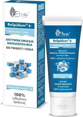 Immagine prodotto di Ava Laboratorium Relipidium+ Emulsione idratante attiva per viso e corpo, 100 ml