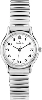 Produktbild von Dugena 4460534 Damen-Armbanduhr, Edelstahl-Gehäuse, Metall-Armband