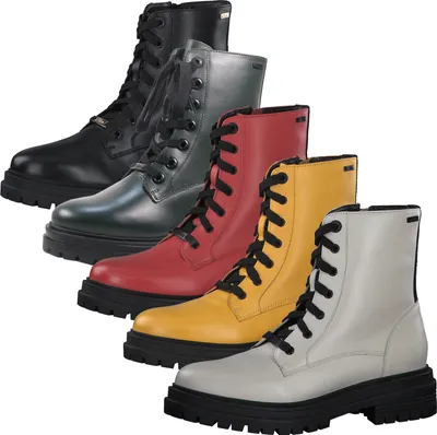 Produktbild von s.Oliver Damen Stiefeletten Schnürboots Leder 5-25253-27, Größe:41 EU, Farbe:Weiß