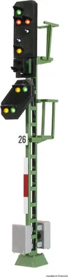 Produktbild von Viessmann 4726 - H0 Licht-Ausfahrsignal mit Vorsignal