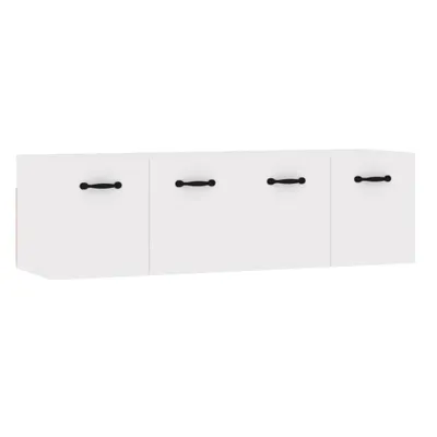 Produktbild von Wandschränke 2 Stk. Hochglanz-Weiß 80x36,5x35 cm Holzwerkstoff