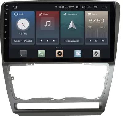 Produktbild von Für Skoda Octavia II 2 1Z 10 "Touch Android Autoradio GPS Navigation CarPlay