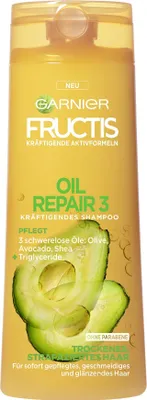 Produktbild von Garnier Fructis Oil Repair 3 kräftigendes Shampoo (250 ml)