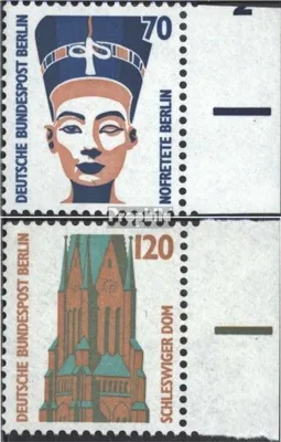 Produktbild von Briefmarken Berlin (West) 1988 Mi 814-815 Seitenrandstück (kompl.Ausg.) postfrisch Sehenswürdigkeiten