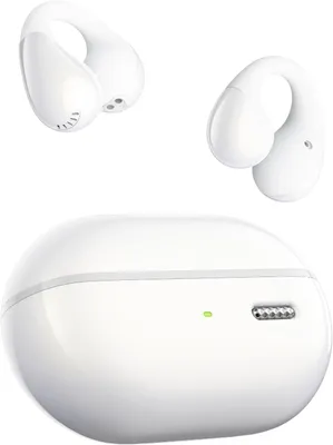 Produktbild von PearlClip Pro Clip On Open Ear Bluetooth 5.4 Kopfhörer, ganztägiger Komfort, Filmmodus 3D-Klang, Dynamischer EQ, 12mm Treiber, IPX5, 24Std Akk