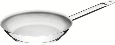 Immagine prodotto di Padella in acciaio inox Ø 30 cm - Lavabile in lavastoviglie - Non rivestita - Acciaio inossidabile 18/10
