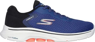 A side view of a single Skechers Go Walk 7 men's sneaker.