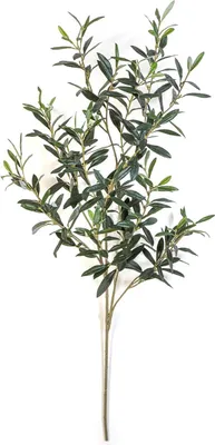 Produktbild von artplants.de Deko Zweig Olive LORRIS, schwer entflammbar, grün, 110cm - Künstlicher Olivenzweig