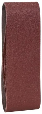 Produktbild von Schleifband-Set für Bandschleifer, rote Qualität K=60, 60 x 400 mm, 3-tlg.