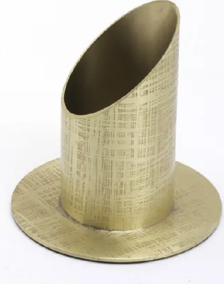 Produktbild von Mega-Leuchter, Altarkerzenleuchter, für Kerzendurchmesser 4 cm Gold matt
