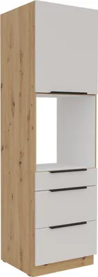 Produktbild von Backofenumbauschrank Solea Cashmere 60 DPS-210 3S 1F