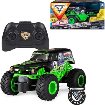 Obrázek produktu pro Monster Jam MJC RDC 1to24Scale GraveDigger UPCX GML, Monster Truck, 4 rok/roky