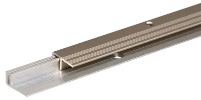 Produktbild von Alberts Abschlussprofil Pro | Aluminium, edelstahlfarbig eloxiert | 900 x 22 mm