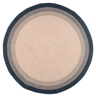 Produktbild von In- & Outdoor Teppich Rund - Florence Schwarz