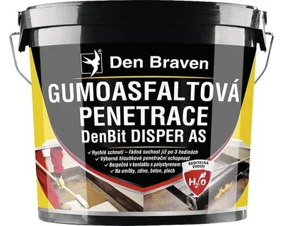 Immagine prodotto di Membrana impermeabilizzante bituminosa Debbex DenBit Disper, 5 kg