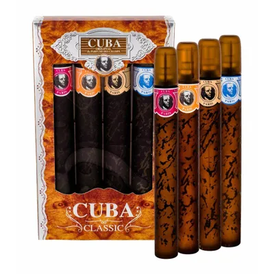 Produktbild von Cuba Cuba Set EDT Yellow 35 ml + EDT Blue 35 ml + EDT Red 35 ml + EDT Orange 35 ml M