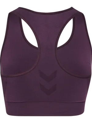 Produktbild von HUMMEL hmlTIF SEAMLESS SPORTS TOP, PLUM PERFECT, XS