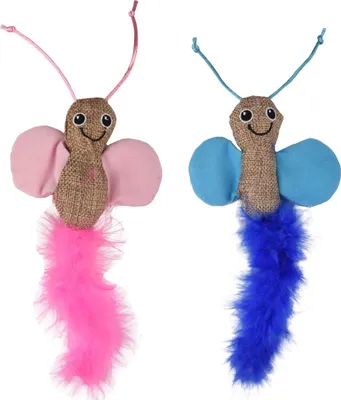 Produktbild von Flamingo Katzenspielzeug Schmetterling