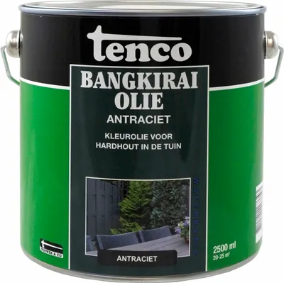 Produktbild von Bangkirai Öl anthrazit 2,5l Farbe/Lasur Tenco